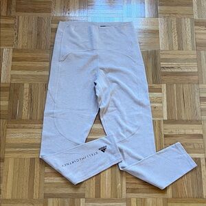 ADIDAS BY STELLA MCCARTNEY Champagne Nude Leggings M